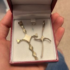 Handmade silver cross